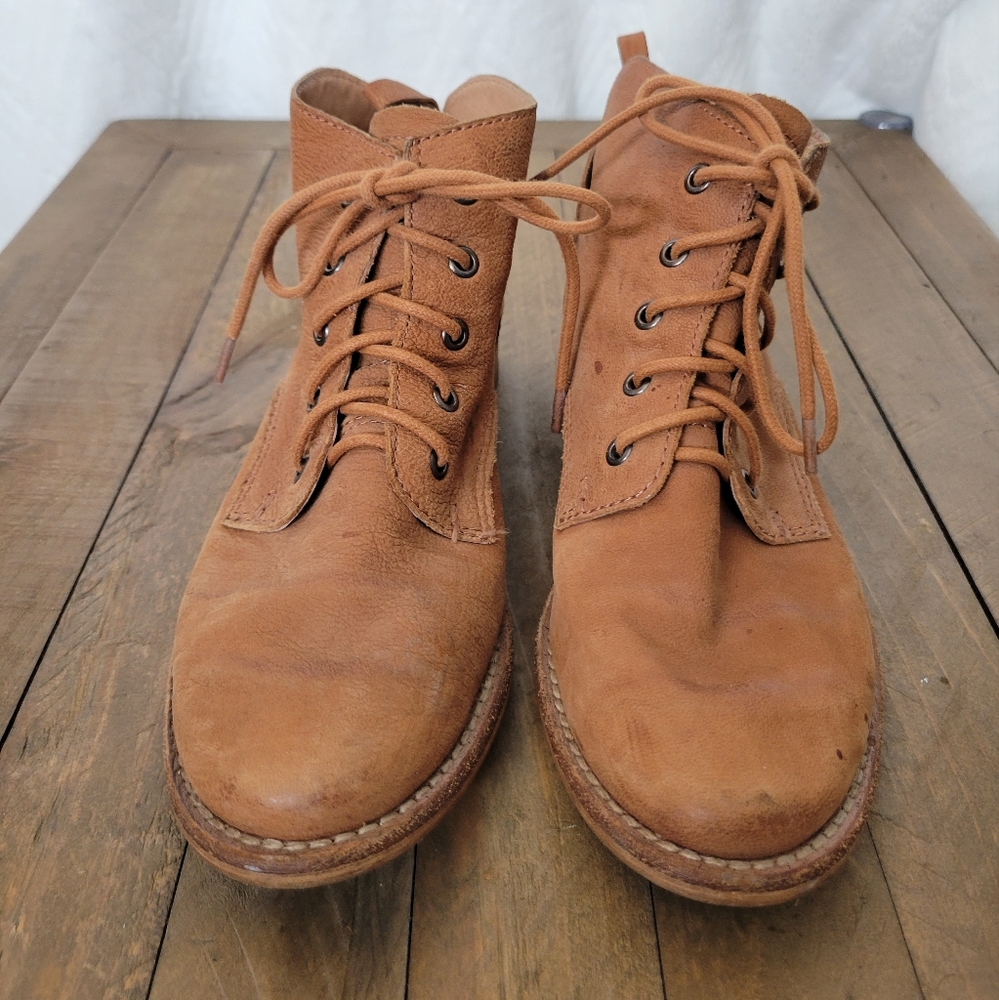 Sam Edelman Tan Suede Booties